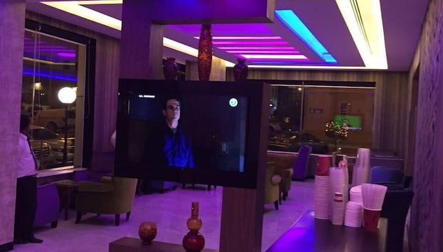 Sitzecke in der Lobby