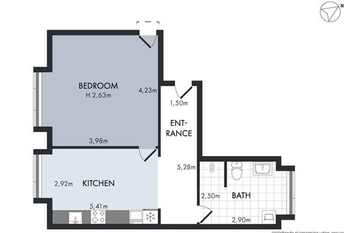 Photo 8 - Sanders Fjord 1 - Nice 1-bdr Apt Near Cathedral