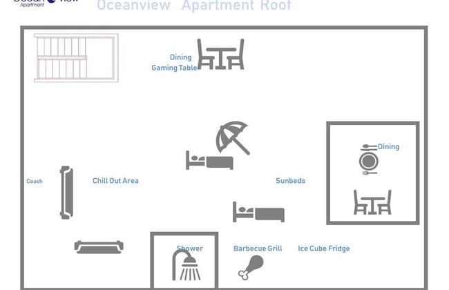 Oceanview Deluxe Penthouse Apartment With 89m2 Living Space & 90m2 Roof Terrace - Foto 16