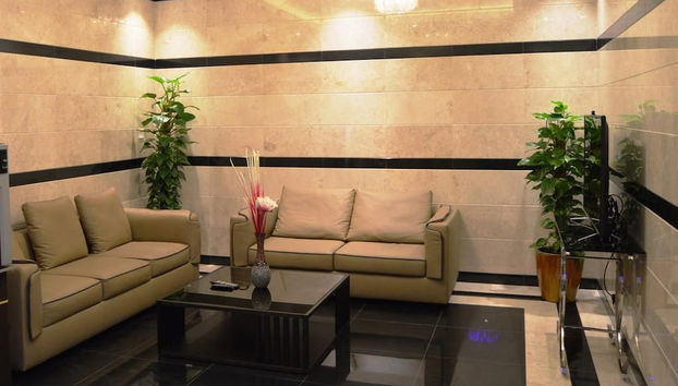 Sitzecke in der Lobby