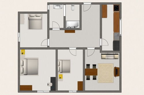 Photo 17 - Spacious Apartment With Three Double Bedrooms