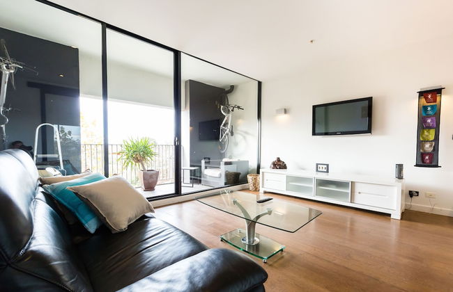 Cleo, 1BDR St Kilda Apartment - Foto 1