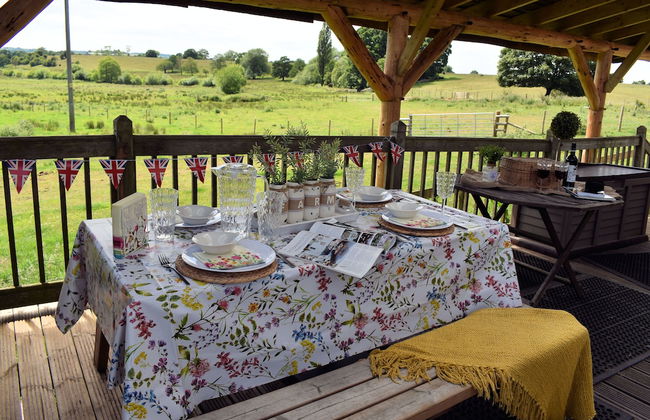 Mongolian Yurts Fordhall Organic Farm - Foto 9
