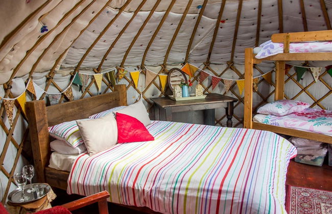 Mongolian Yurts Fordhall Organic Farm - Foto 2