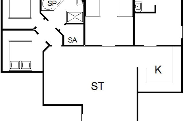 6 Person Holiday Home in Tarm - Foto 2