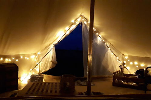 Photo 3 - 6m Bell Tent With log Burner, Located Near Whitby