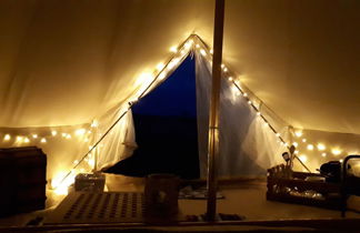 Photo 3 - 6m xl Bell Tent With log Burner, Near Whitby