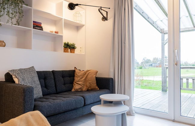 Modern 6-person Chalet in the Frisian Countryside, 3 Bedrooms and Wifi - Foto 54
