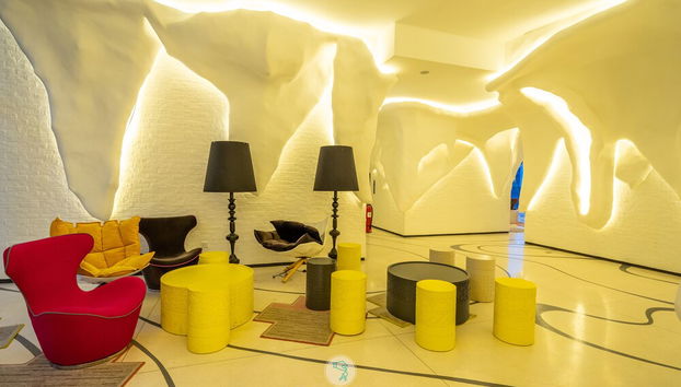 Sala de estar do lobby