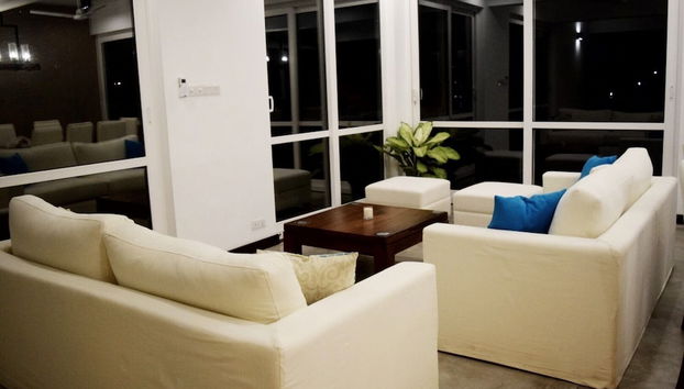 Sala de estar do lobby