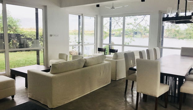 Sala de estar do lobby