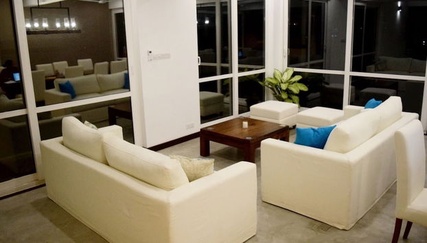 Sala de estar do lobby