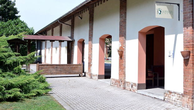 Interior entrance