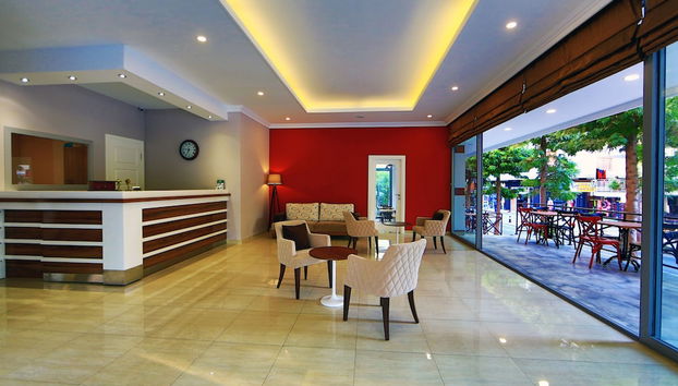 Sitzecke in der Lobby