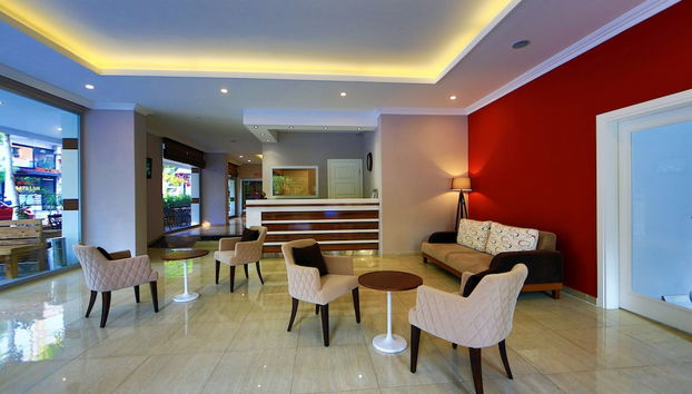 Sitzecke in der Lobby