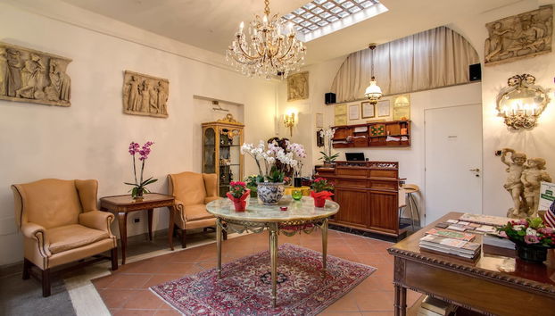 Sitzecke in der Lobby