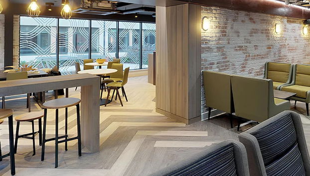 Sala de estar do lobby