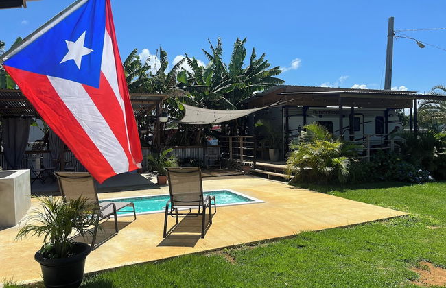 El Camper with private pool - Foto 1