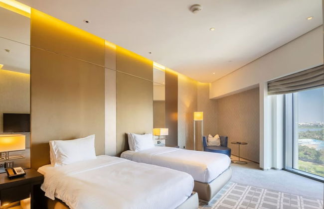 Elegant 3BR With Pool Near Wafi Mall Dubai Frame - Foto 13