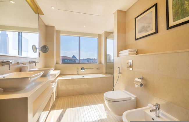 Elegant 3BR With Pool Near Wafi Mall Dubai Frame - Foto 16