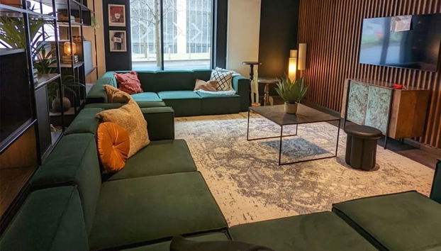 Sala de estar do lobby