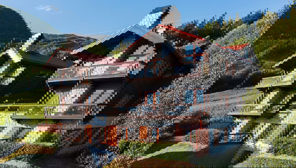 Fassade der Unterkunft