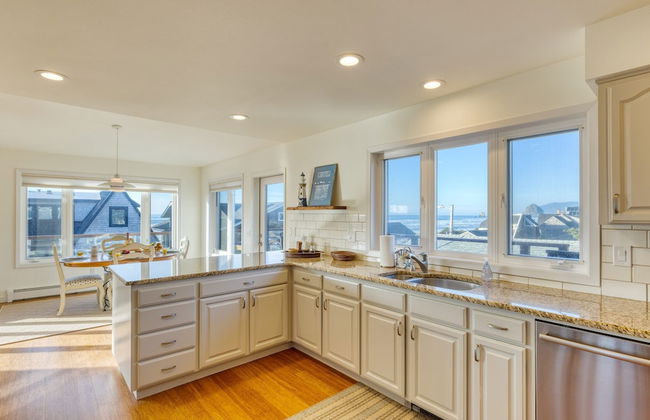 Pacific Breeze Ocean Views Steps to Cannon Beach Airy Coastal Retreat - Foto 4