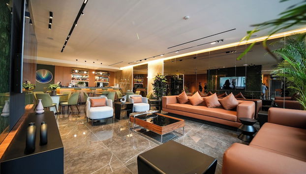 Sitzecke in der Lobby