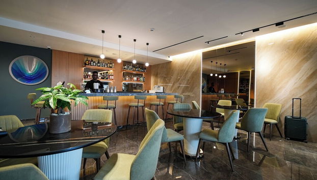 Sitzecke in der Lobby