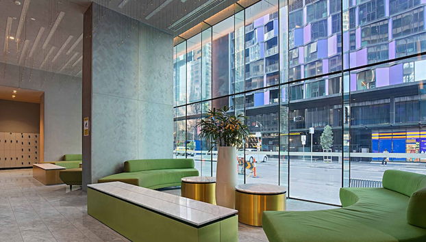 Sala de estar do lobby