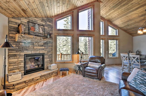 Photo 3 - Grand Fairplay Cabin w/ Hot Tub & Mountain Views