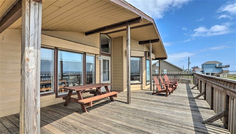 Photo 1 - Galveston Home w/ Spacious Deck: Steps to Beach