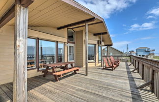 Photo 1 - Galveston Home w/ Spacious Deck: Steps to Beach