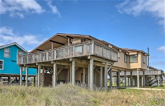 Photo 2 - Galveston Home w/ Spacious Deck: Steps to Beach