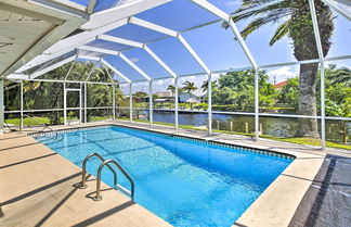 Photo 1 - Canalfront Cape Coral Escape: Lanai w/ Pool