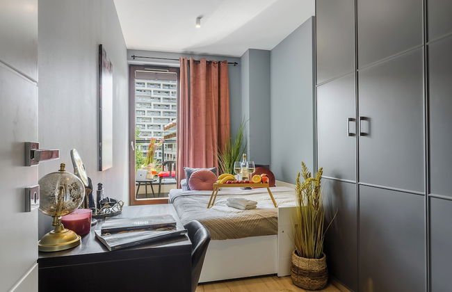 Lumina apartment with balcony Warsaw - Foto 3