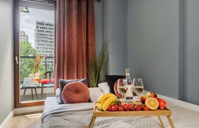 Lumina apartment with balcony Warsaw - Foto 4