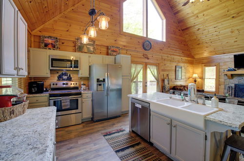 Photo 19 - Lakefront Sevierville Cabin w/ Hot Tub & Fire Pit