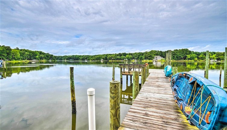 Photo 1 - Relaxing Riverfront Cottage w/ Boat Dock
