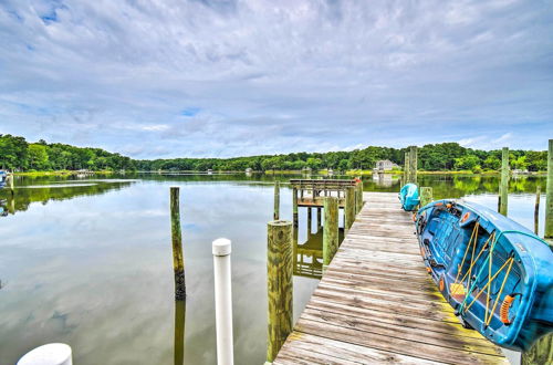 Photo 1 - Relaxing Riverfront Cottage w/ Boat Dock