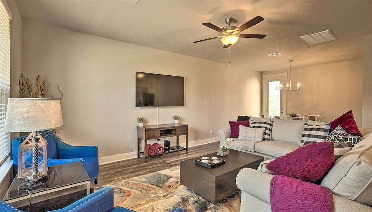 Photo 1 - College Station Townhome w/ Furnished Patio
