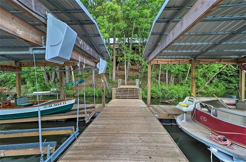 Photo 34 - Rustic-chic Riverfront Home w/ Dock, Deck & Canoes