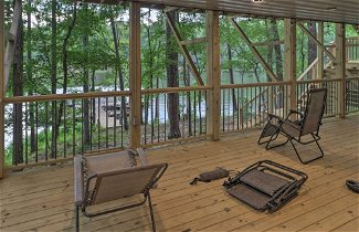 Photo 2 - Rustic-chic Riverfront Home w/ Dock, Deck & Canoes