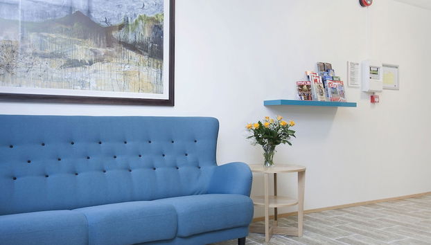 Sala de estar do lobby