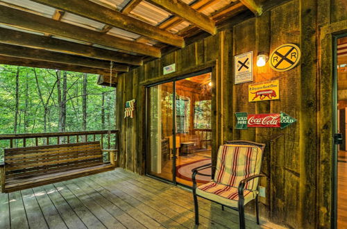 Photo 20 - Tellico Plains Cabin - 25 Acres, Backyard Creek