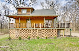 Photo 1 - Spacious Buckeye Lake Home w/ Hot Tub & Fire Pit