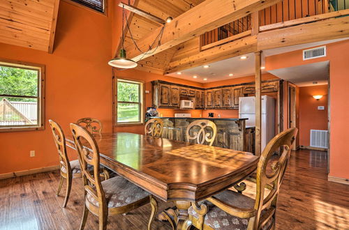 Photo 11 - Spacious Log Cabin w/ Fire Pit & Game Room