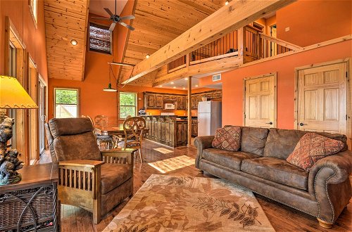 Photo 30 - Spacious Log Cabin w/ Fire Pit & Game Room
