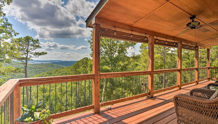 Photo 1 - Spacious Log Cabin w/ Fire Pit & Game Room