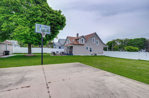 Photo 14 - Muskegon Getaway w/ Fire Pit, Patio < 1 Mi to Lake